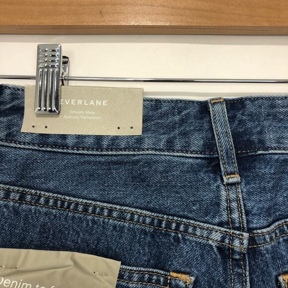 Everlane Womens The Curvy 90s Cheeky Straight Jean Blue Size 27 - Picture 3 of 7